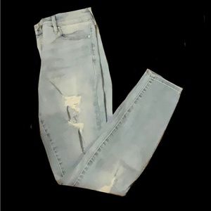 Pacsun distressed jeans jegging. W2-05